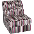 Teen Chair&Matching Pillow- Candy Stripe