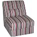 Teen Chair & Matching Pillow- Candy Stripe