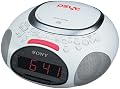 Sony ICF-CD832PS Psyc CD / AM / FM Stereo Clock Radio (White)