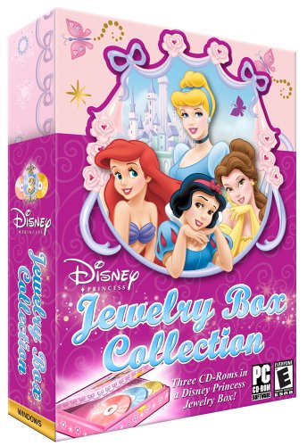 Disney Princess Jewelry Box Collection: Princess Fashion Boutique / Magical Dress-Up / Ariel's Story Studio