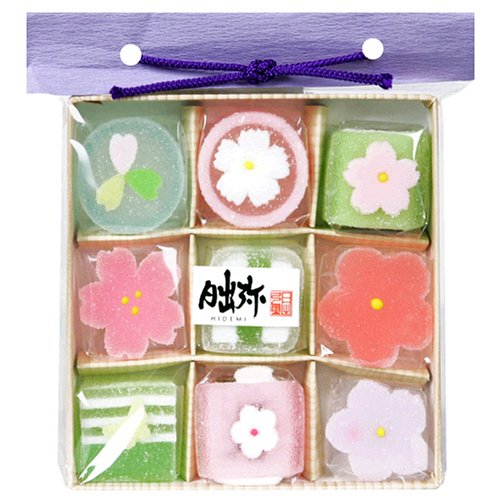 Hidemi Jelly, Sakura 9 Pieces, 5.64-Ounce by Hidemi
