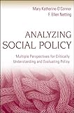 Analyzing social policy : multiple perspectives for critically understanding and evaluating policy