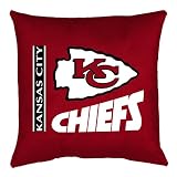 Kansas City Chiefs NFL Locker Room Jersey Mesh Toss Pillow