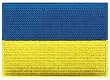 Ukraine Flag Embroidered Patch Ukrainian Iron-On National Emblem