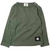 《年間定番》ZERO standard(ゼロスタンダード)10/-天竺少し肉厚の長袖Tシャツ 120cm/KH NO.B-100201