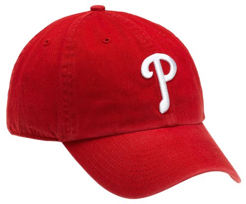 Philadelphia Phillies Clean Up Adjustable Cap, Red/White