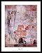 Salvador Dali (Discovery Of America) Gold Wood-Mounted Art Poster Print - 22