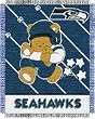 Seattle Seahawks 36"x48" Woven Baby Throw Blanket - Football Sports Merchandise