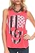 USA Flag Skull Muscle Tee