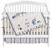 Sumersault Elephant Parade 4 pc Crib Set