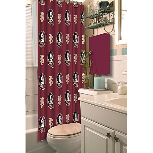 Florida State Seminoles Fabric Shower Curtain