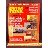 1972 72 December MOTOR TREND Magazine (Features: Test Reports on Datusn 610, Ferrari... by Motor Trend