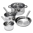 Chefmate® 7-pc Stainless Steel Cookware Set