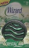 Wizard White Bouquet Crystal Air 1 Glass Disc Air Freshener