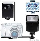 Digital Auto Slave Flash with Bracket Set For The Olympus SP-570, SP-565, S ....