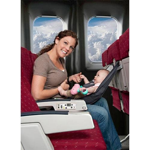 Picture of Cozy Flyebaby Fly Baby Airplane Seat Child Comfort System - As Seen in Catalogs Grey Design SolidGrey (Baby Seats)