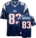 Wes Welker New England Patriots Navy NFL Replica Jersey - Large