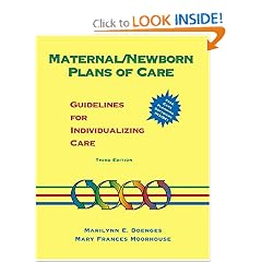 Maternal/Newborn Plans of Care: Guidelines for Individualizing Care (Doenges, Maternal/Newborn Plans of Care)