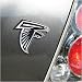 Atlanta Falcons Silver Auto Emblem