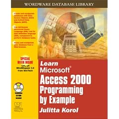Learn MS Access 2000 Programming by Example with CDROM