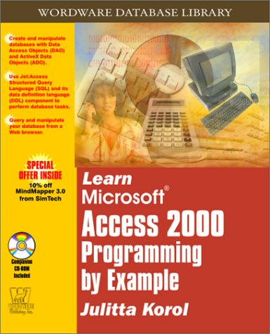 Image of: Learn MS Access 2000 Programming by Example (With CD-ROM)