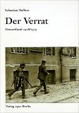 Der Verrat: Deutschland 1918/1919
