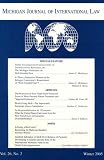 Michigan State Journal of International Law