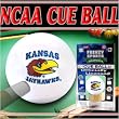 Kansas Jayhawks Officially Licensed Billiards Cue Ball