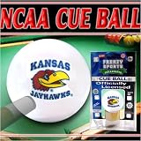 Kansas Jayhawks Officially Licensed Billiards Cue Ball
