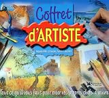 Coffret d'artiste : aquarelle, crayon, fusain, pastel : Tout ce qu'il vous faut pour cr�er vos propres chefs-d'oeuvre