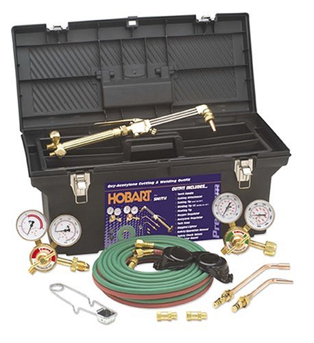 Hobart Heavy-Duty Oxy/Fuel Cutting and Welding Outfit Tool Box #15730
