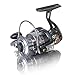 Fishing Reels Eocusun Smooth Baitcasting Spinning Fishing Reels with 5.5:1 Gear Ratio Metal Body Collapsible Handle12+1BB for Freshwater Saltwater Fishing (Blue)