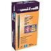 uni-ball Stick Fine Point Roller Ball Pens, 12 Blue Ink Pens(60103)