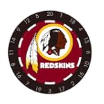 NFL Washington Redskins Bristle Dard Board with Darts and Flights