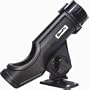 Scotty Powerlock Black Rod Holder with 244 Flush Deck Mount