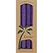 Aloha Bay Palm Tapers Violet, 4 Count