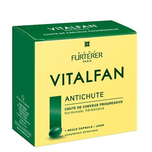 Rene Furterer Vitalfan For Thin Hair Dietary Supplement- Progressive(Hereditary Factors) (30 Oral Capsules)