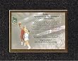 Personalized Touching and Heartfelt Poem for Graduations - Congratulations On Your Graduation, Bobby . . . Poem on 11 x 14 inches Double Beveled Matting