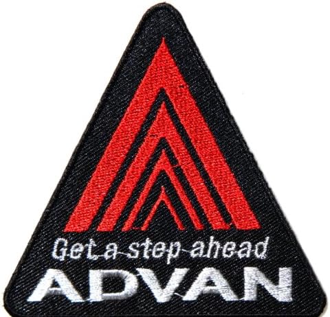 ADVAN Wheel Rims Logo JDM Racing Jacket Patch Sew Iron on Embroidered Symbol Badge Cloth Sign By Prinya Shop