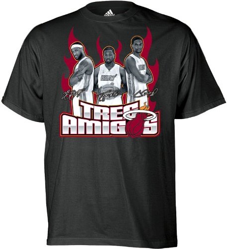Miami Heat Tres Amigos T-Shirt