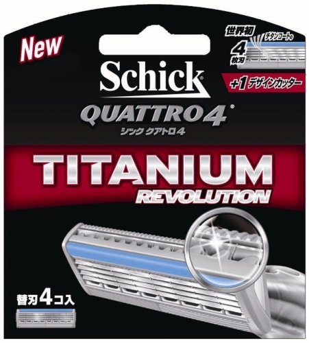 シック クアトロ4チタニウム レボリューション 替刃