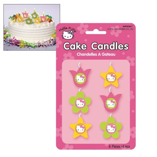 Hello Kitty Cake Candles