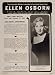 1947 Ellen Osborn Soprano Concert Booking Ad - Original Booking Ad