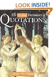 The Oxford Dictionary of Quotations