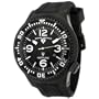 Swiss Legend Men's 21818P-BB-01 Neptune Collection Black Textured Rubber Watch