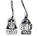 Star Wars Luggage Suitcase Tags R2D2 Darth Vader PVC