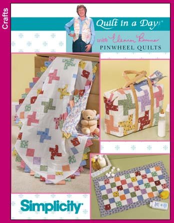 External hard drive:Simplicity 4663 Sew Pattern Quilt In A Day - Diaper Bag, Baby Changing Pad and 37 X 42 1/2 Quilt