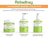 Retseliney Best Acne Face Mask & Oil Control, Organic Acne Treatment + 2% Salicylic Acid & Glycolic for Teens, Adult & Hormonal Acne, Clear Blemishes & Acne Scars, Helps Prevent New Breakouts