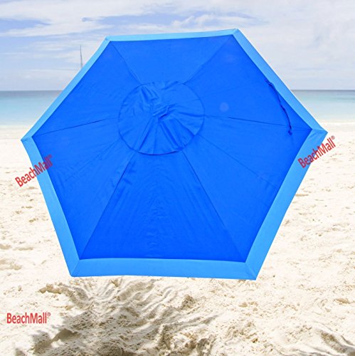 7 foot Deluxe Beach / Patio Umbrella UPF100 - Market Style