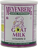 Meyenberg Whole Powdered Goat Milk, Vitamin D, 12-Ounce Cans (Pack of 3)